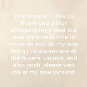 I will close when I have no more sales 😁